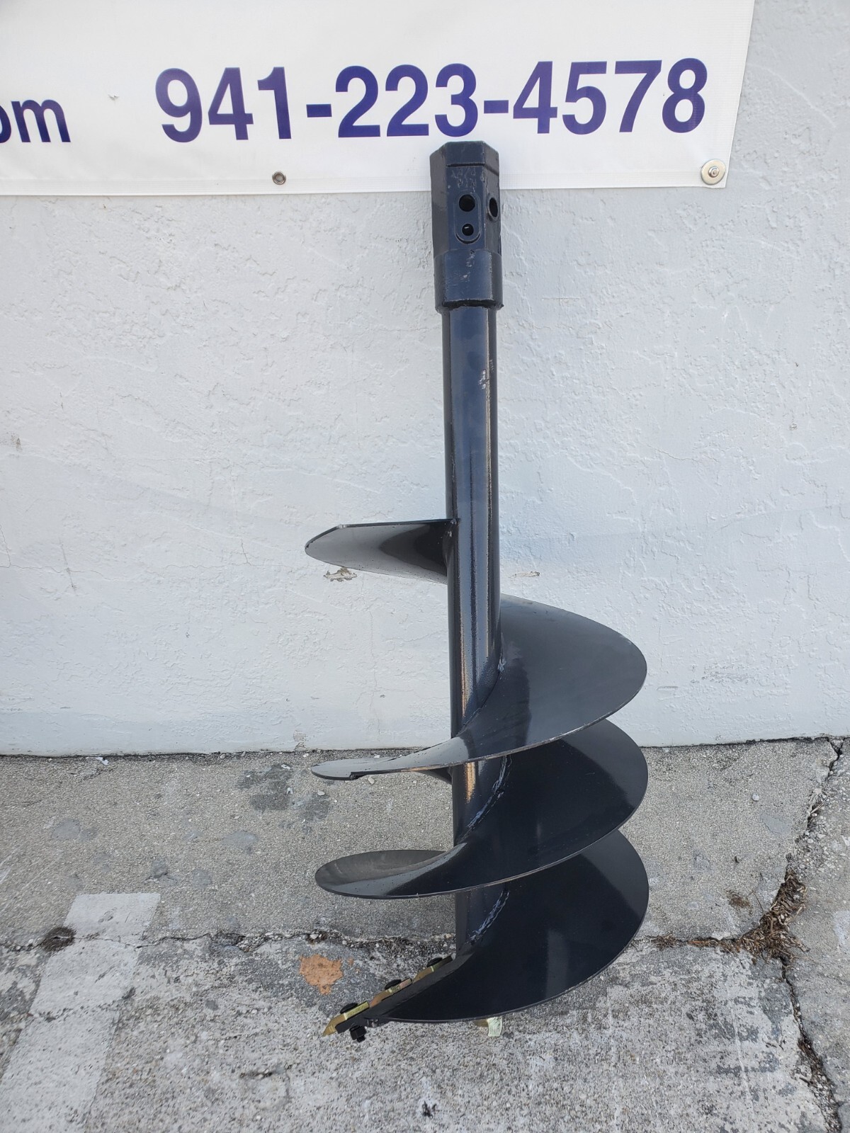 Mini Auger Post Hole Digger Attachment for Toro Dingo, 12" + 18"