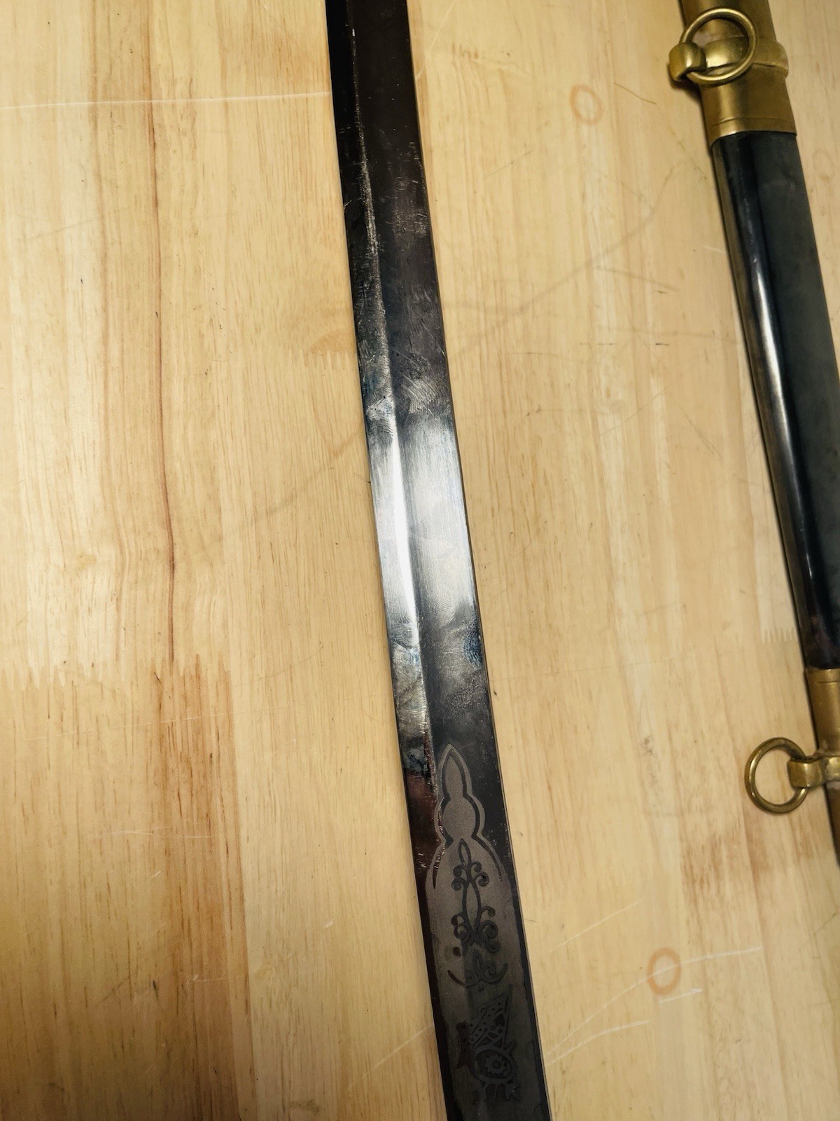 High Quality Replica Reenactment Confederate Saber sword 39 Inches Long