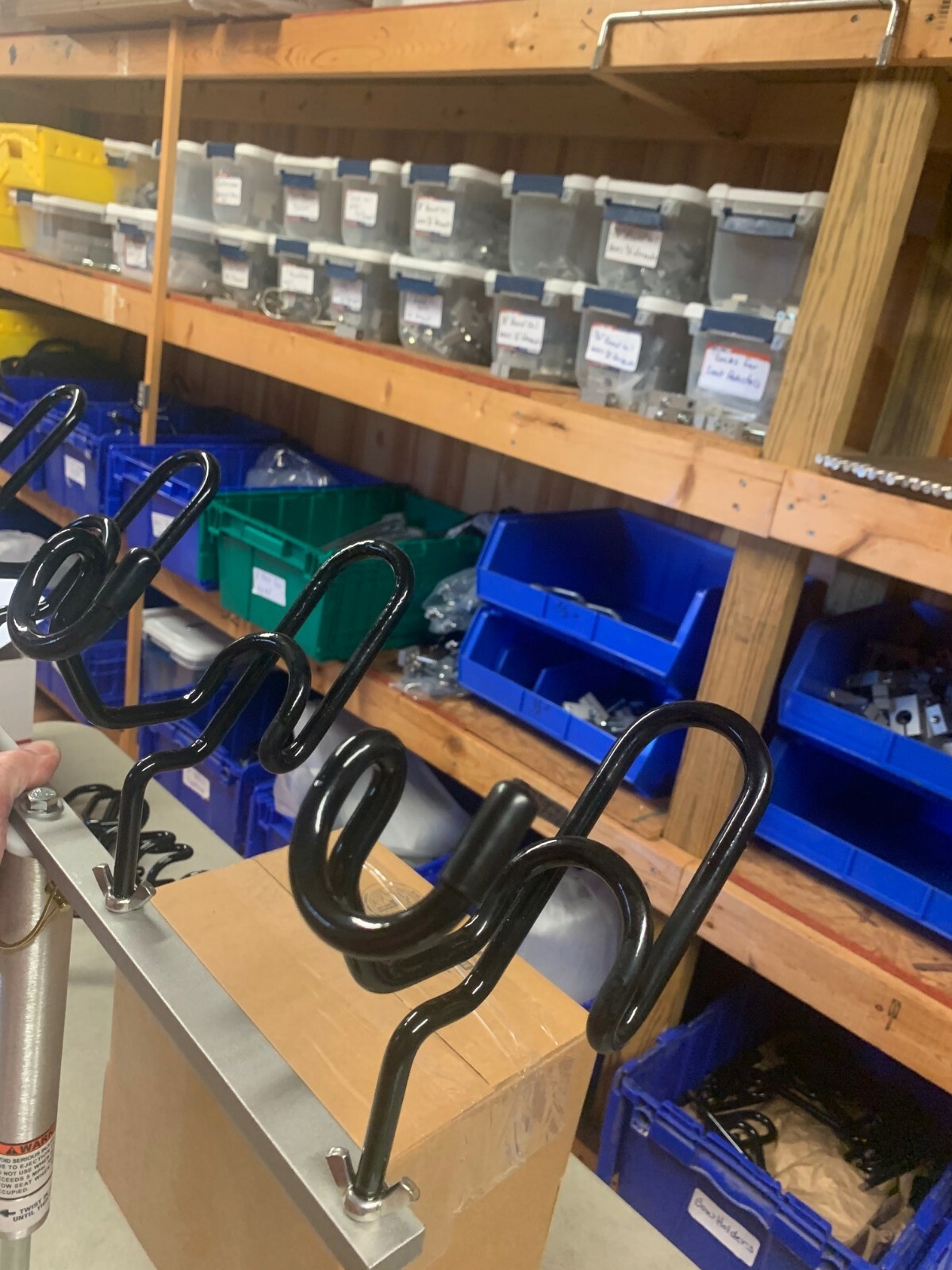 24" T-bar with 3/4" screw in seat pedestal ( Without Rod Holders)