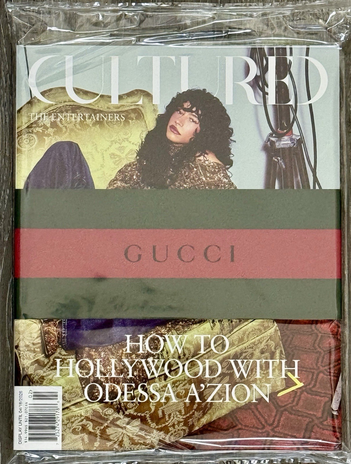 CULTURED MAGAZINE  - THE ENTERTAINERS -FEB/MARCH 2026- ODESSA  - BRAND NEW