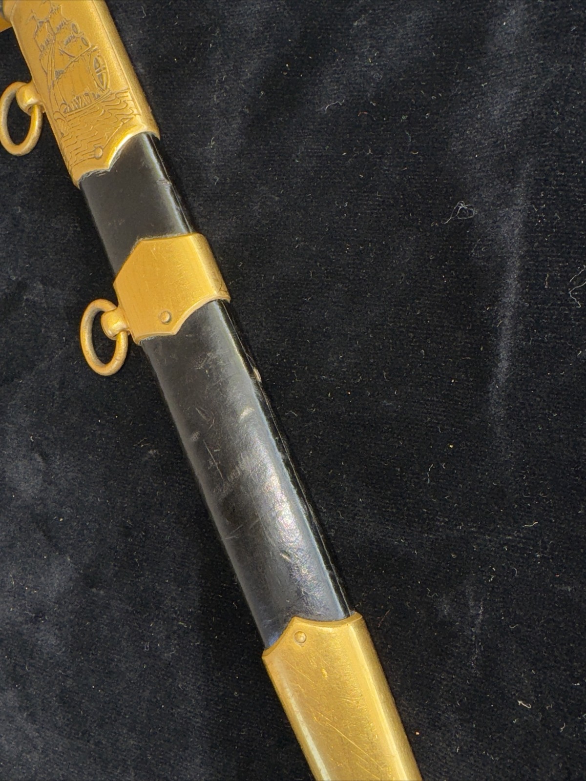 Soviet Officer Dagger, Sailor, The Full Dress Uniform 1957, ZIK 57, Numbered