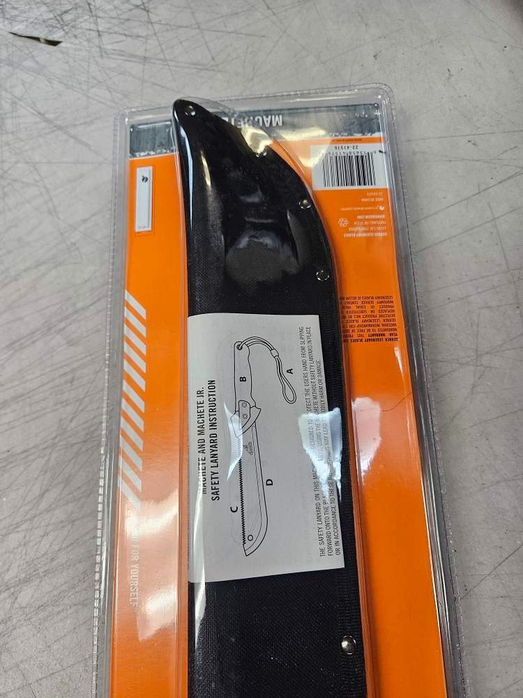 Gerber Gator Machete 22-41576 With Sheath For Outdoor And Garden Use