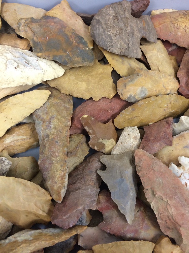 Three Authentic Ancient Indian Arrowheads "Field Grade A" Random Select GrabBag