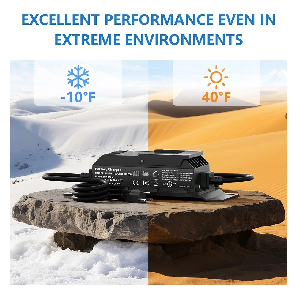 48V 100Ah LiFePO4 Lithium Battery Bluetooth BMS with Charger For Solar Camp RV