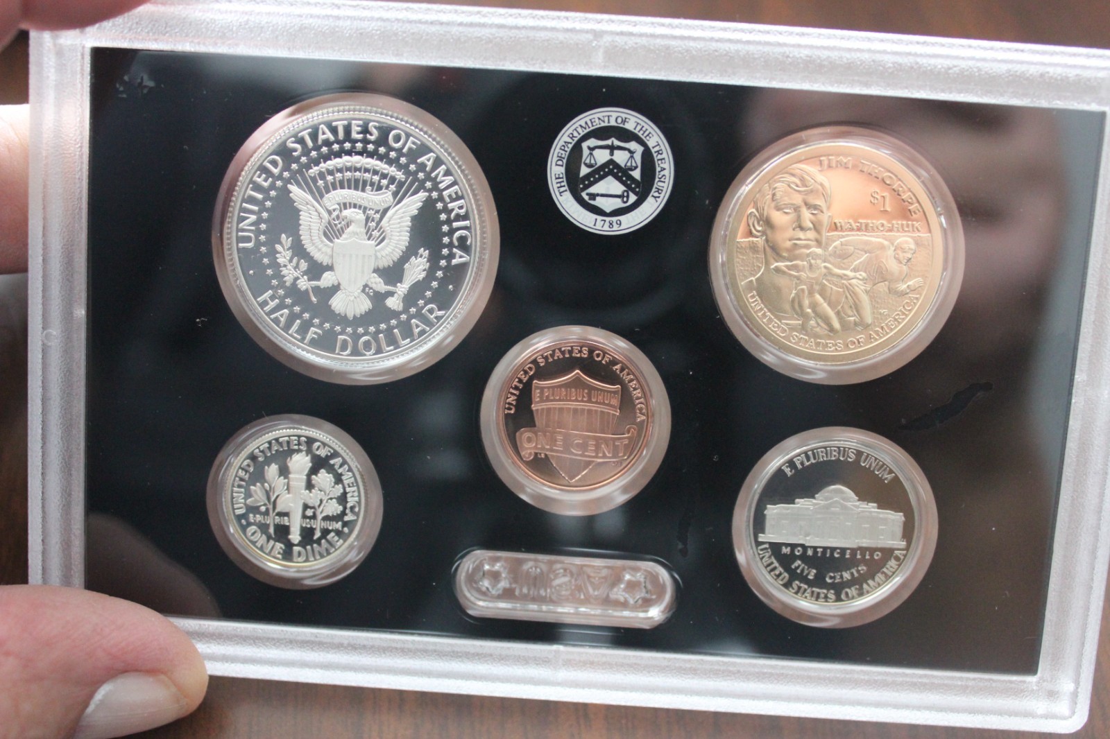 2018 UNITED STATES 10 COIN SILVER PROOF SET AND COLA