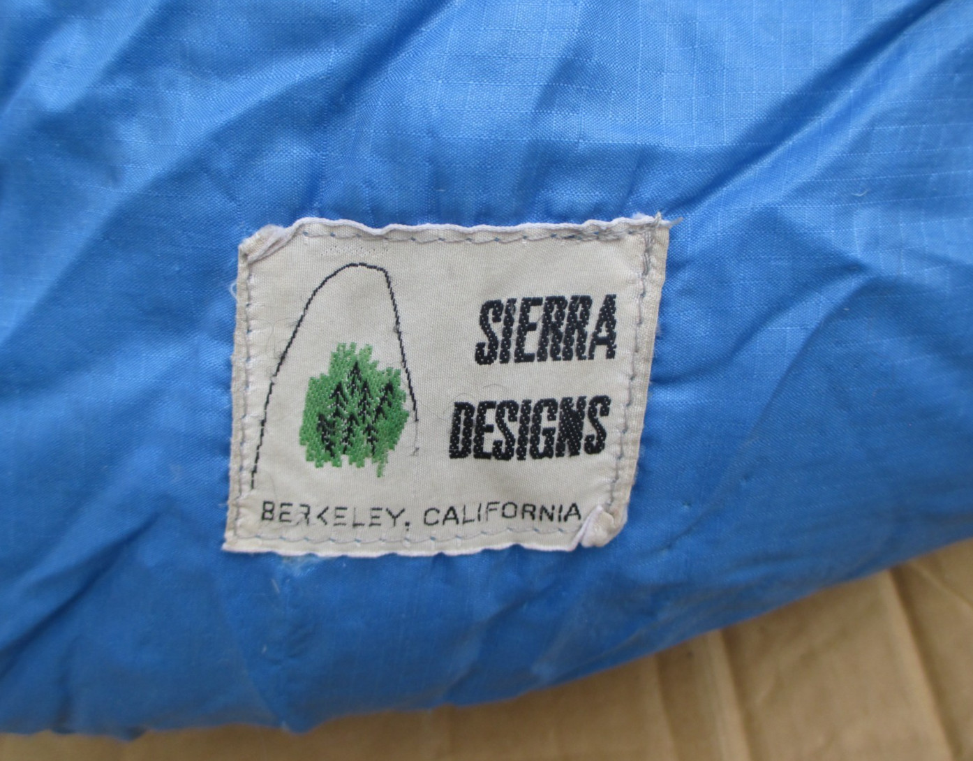 Vintage Sierra Designs Berkeley California Down Sleeping Bag 83" x 27"