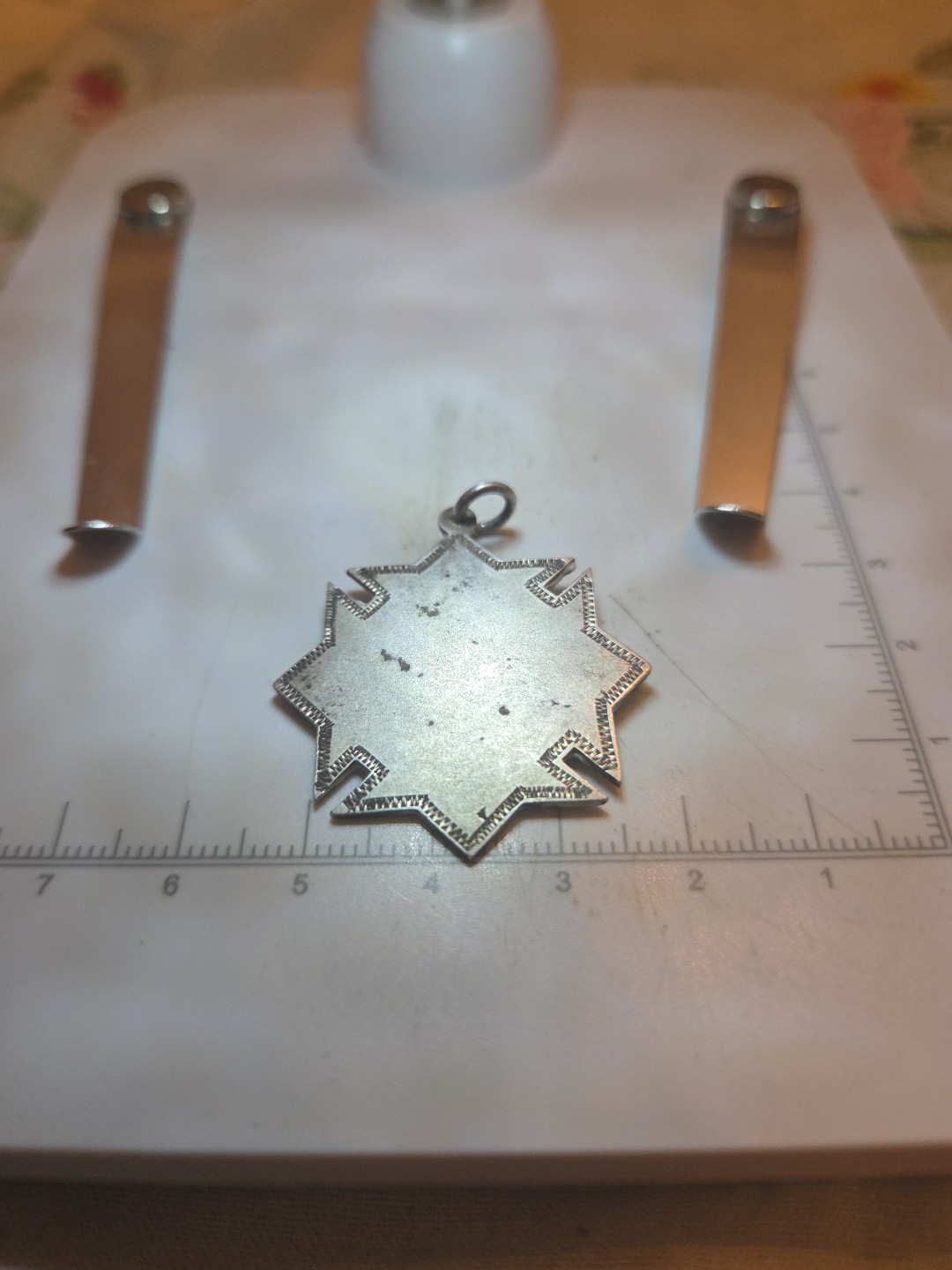 Soule College Medal Silver EARLY 20TH Century From NEW Orleans, USA Owl Torch