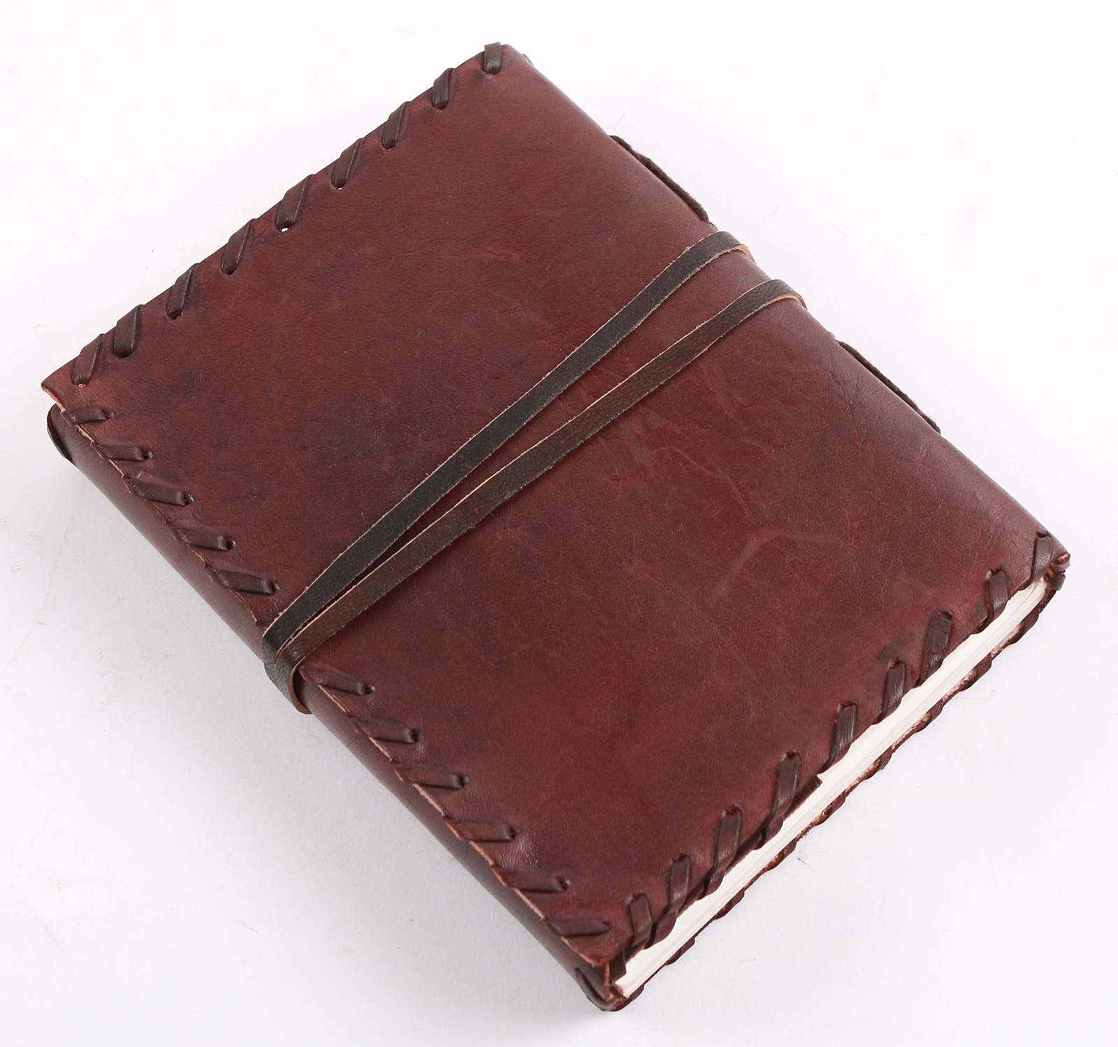 Leather Journal Diary Notebook Handmade Blank Writing Paper Gift Book