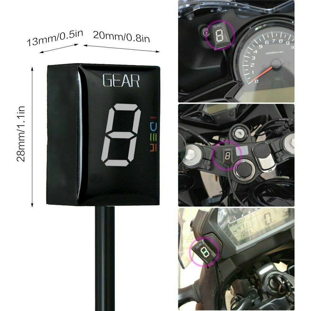 Gear Indicator Fit For Old Honda CBR600F F3 F4 CBR900RR 929RR CB900F Motorcycles