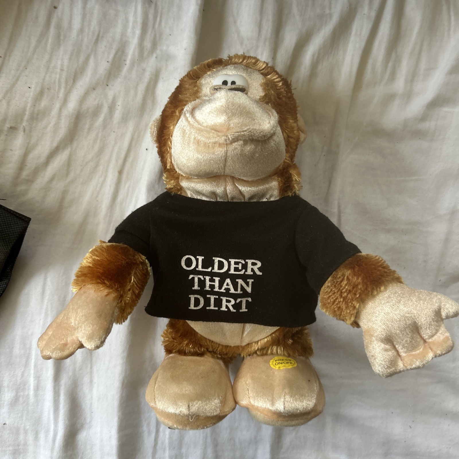 Gemmy Funky Monkey As Is Needs Battery Animated Older Than Dirt Plush Untested