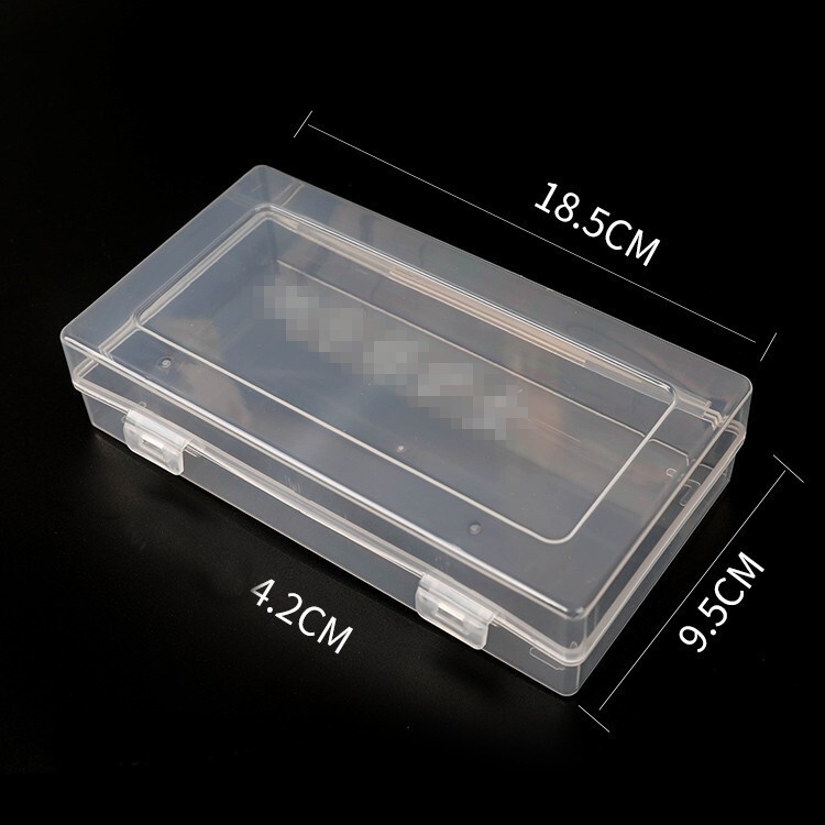 100Pcs Clear Paper Money Sleeves & Holders with Storage Case for Dollar Bills