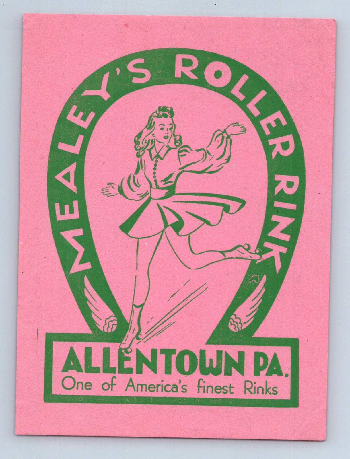 1940s Mealey's Roller Skating Rink 423 Hamilton Street Allentown Pennsylvania #2