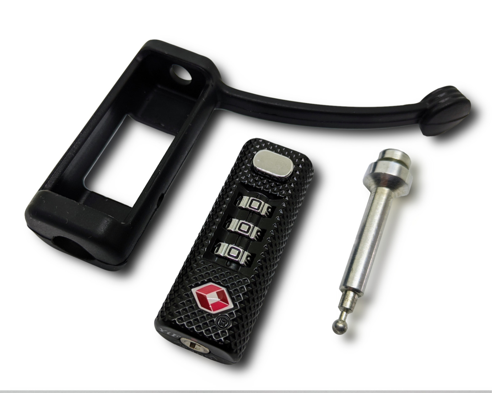 TSA Secure Rifle & Pistol Gun Case Luggage Lock -MonoShaft™️ Pelican/SKB/Plano