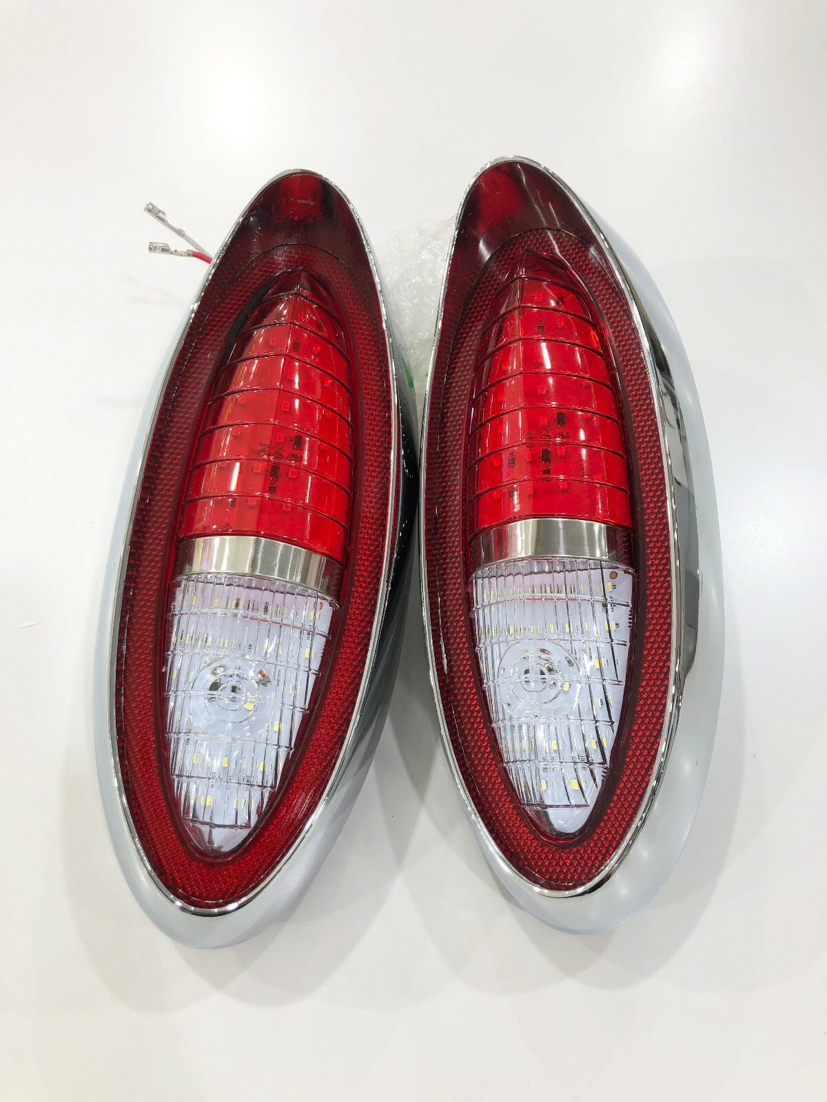 54 Chevy Led Tail Lights Pair 1954 CHEVROLET FOCOS TRASEROS LED (2 PIECES)