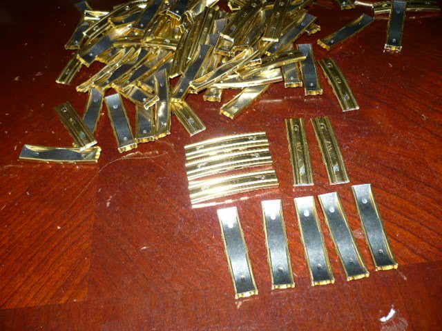 8mm stripper clips,repro, w/ ww2 markings,k98 mauser 8mm mauser 5 per auction
