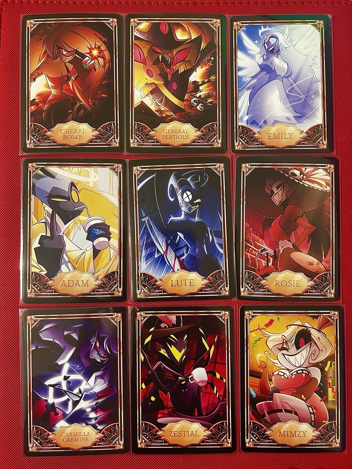 Choose Your Hazbin Hotel Season 1 Trading Cards 2nd Edition Nonfoil/Foil