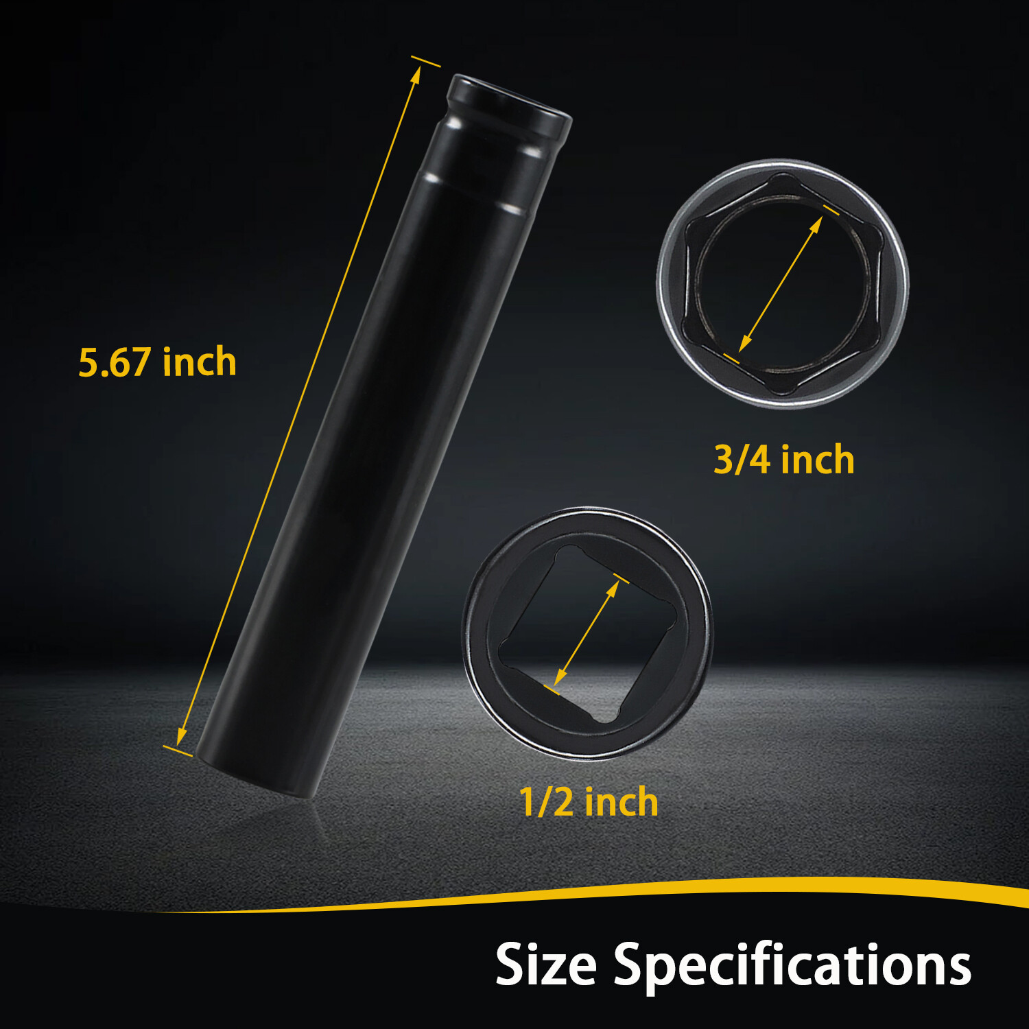 New 1x Truck Brake Chamber Cage Bolt 3/4" Socket Tool for Truck Air Brakes