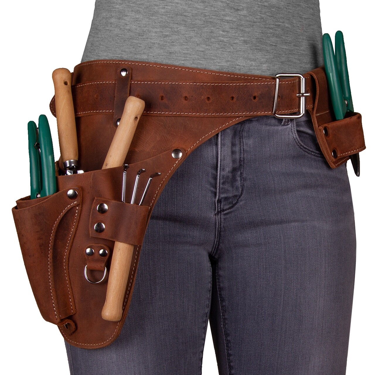 Leather Tool Belt. Personalized florist Tool Belt Leather, Gardening Belt