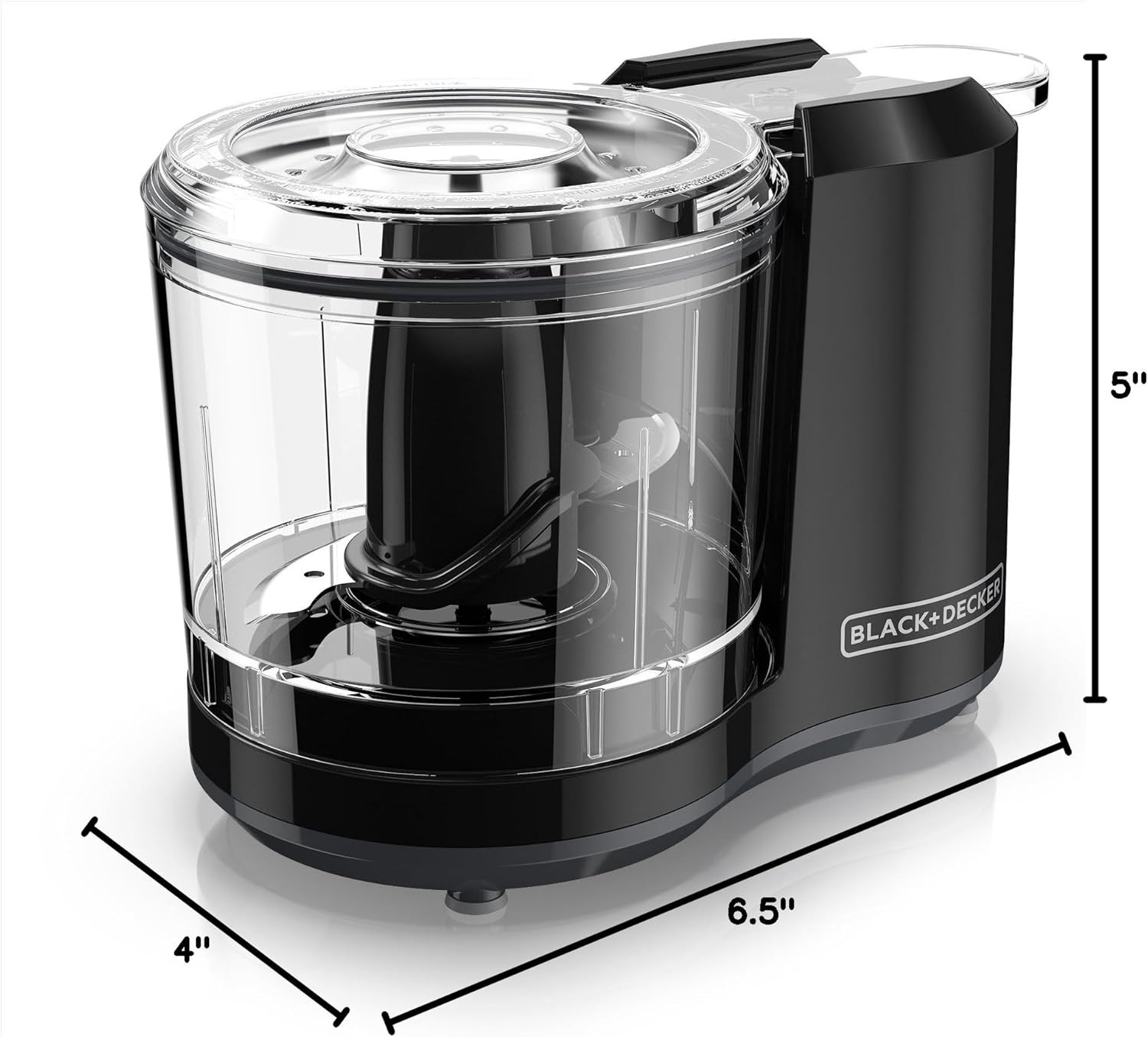 BLACK+DECKER 1.5-Cup Electric Food Chopper with One-Touch Pulse and Sharp Blade