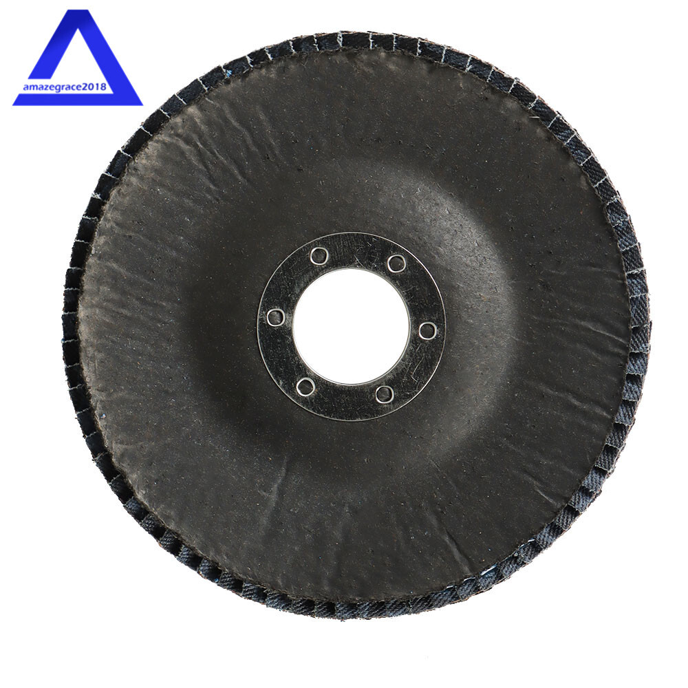 100PCS 4-1/2"×7/8'' 40 Grit T29 Premium Zirconia Flap Disc Sanding Grinding