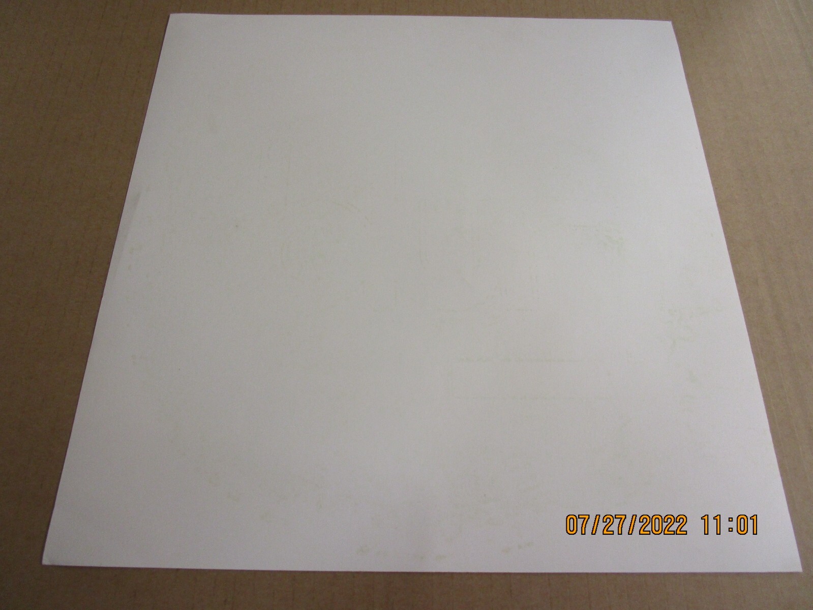 VAN MORRISON Back On Top Promotional Window Cling New! Unused! Virgin 1999