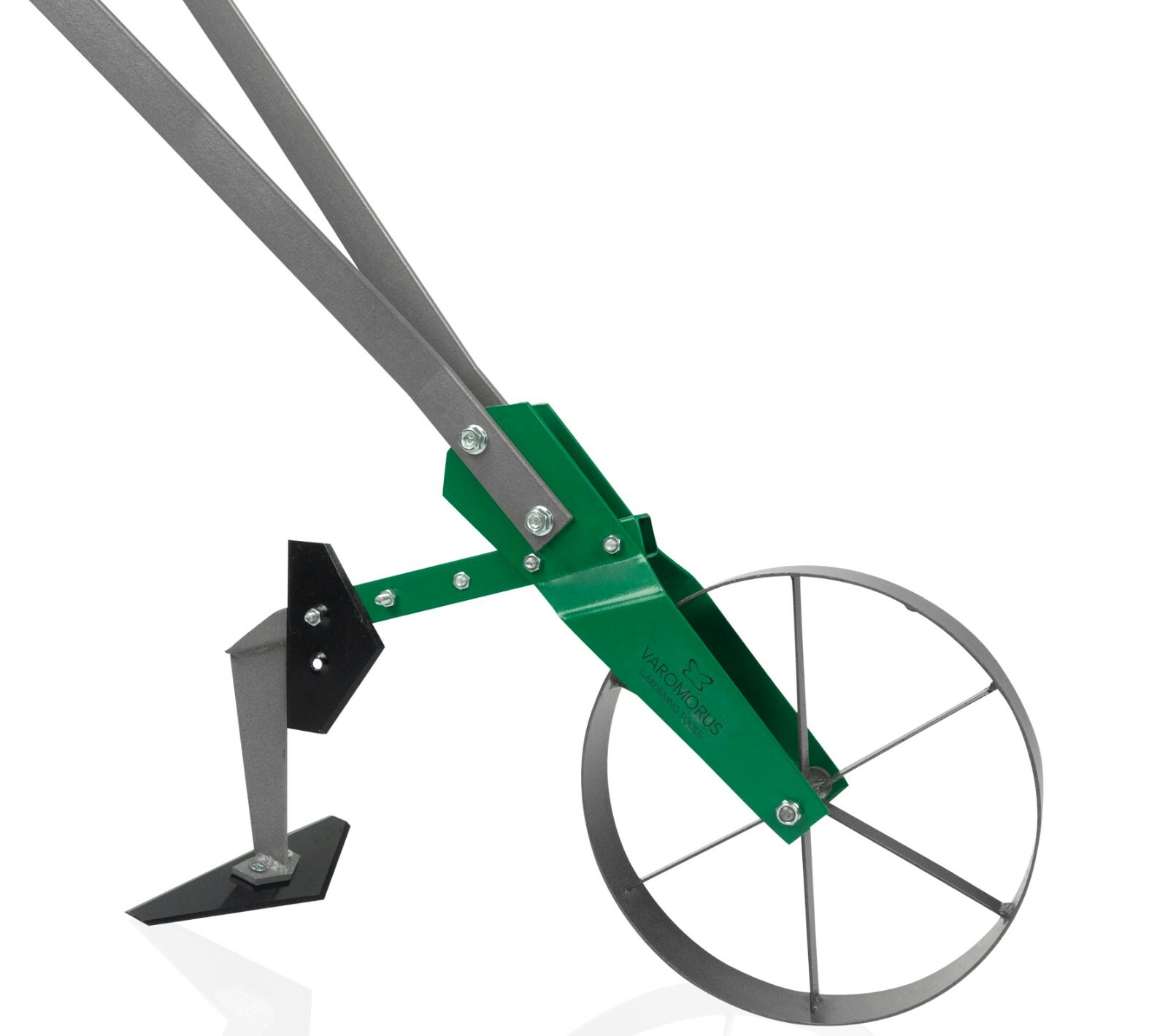 Varomorus High Wheel Cultivator, Hoe, Modular Plow Garden Tool for Gardening