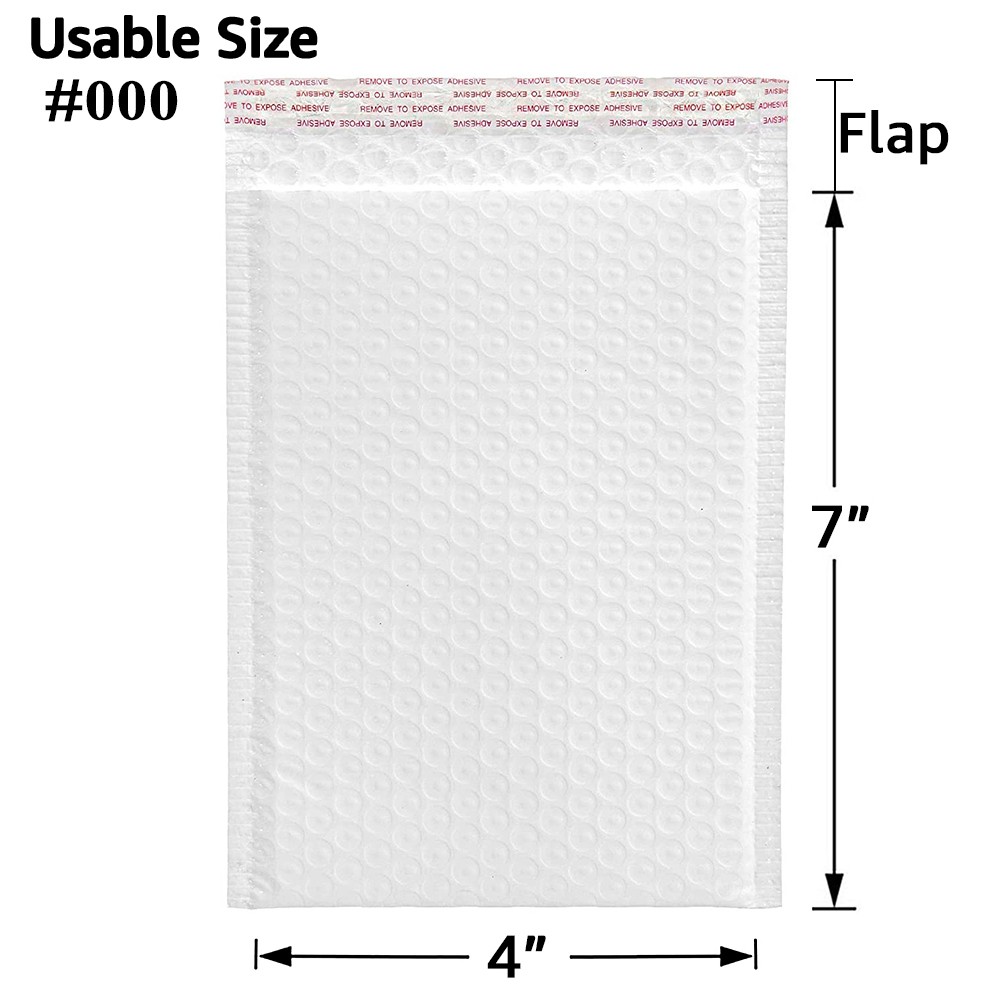 4-Layer Tear-Proof Poly Bubble Mailers Any Size Lined Padded Envelopes Self Seal