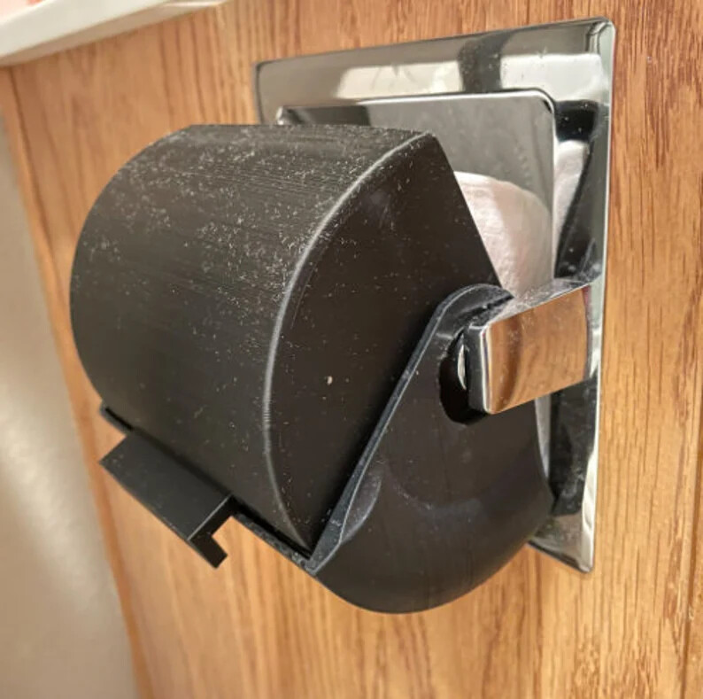 Toilet Paper Protector Guard | Toilet Paper Pet Blockade | Stop Toddler Pullling