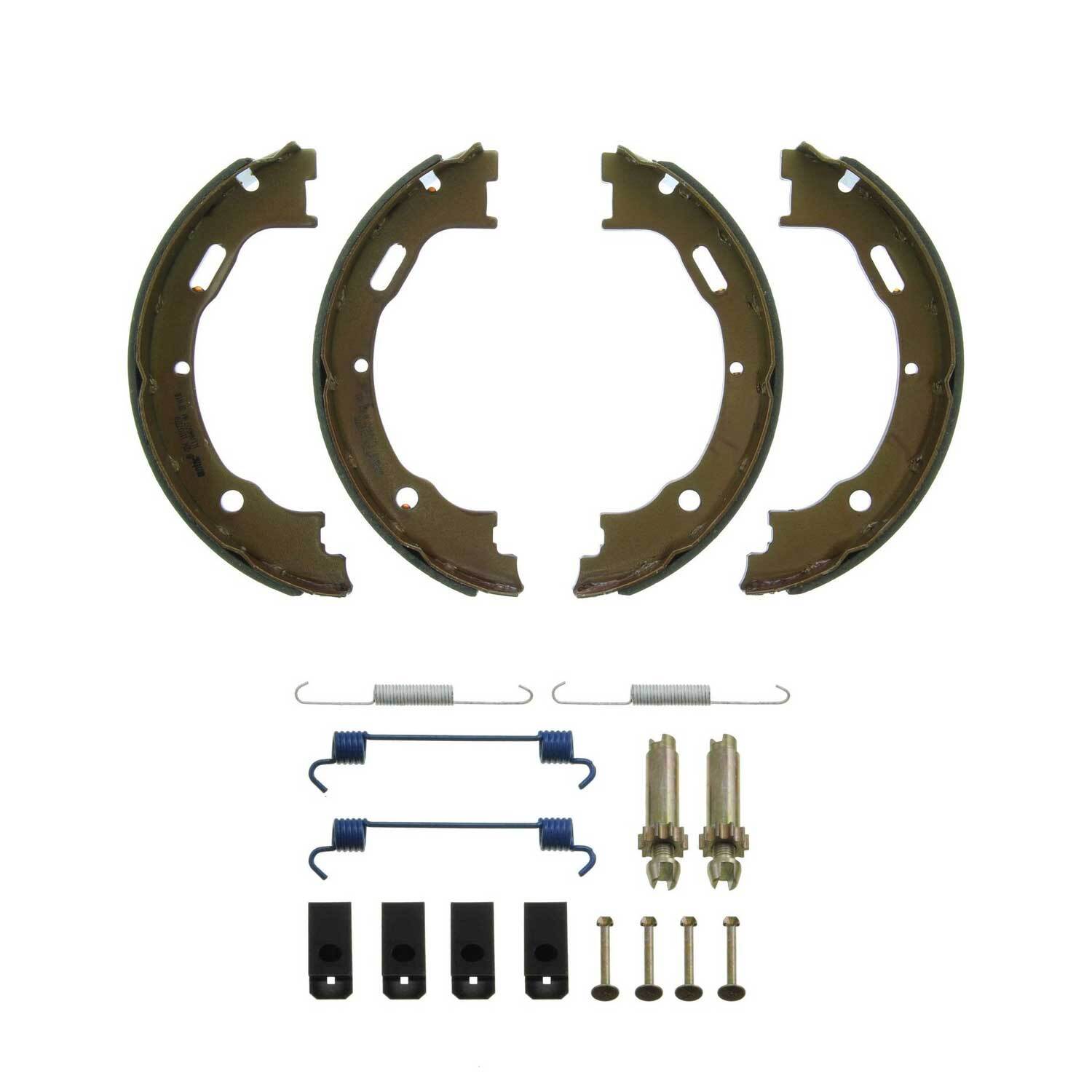 Emergency Parking Brake Shoes and Springs Kit For Chrysler 300 Dodge Challenger