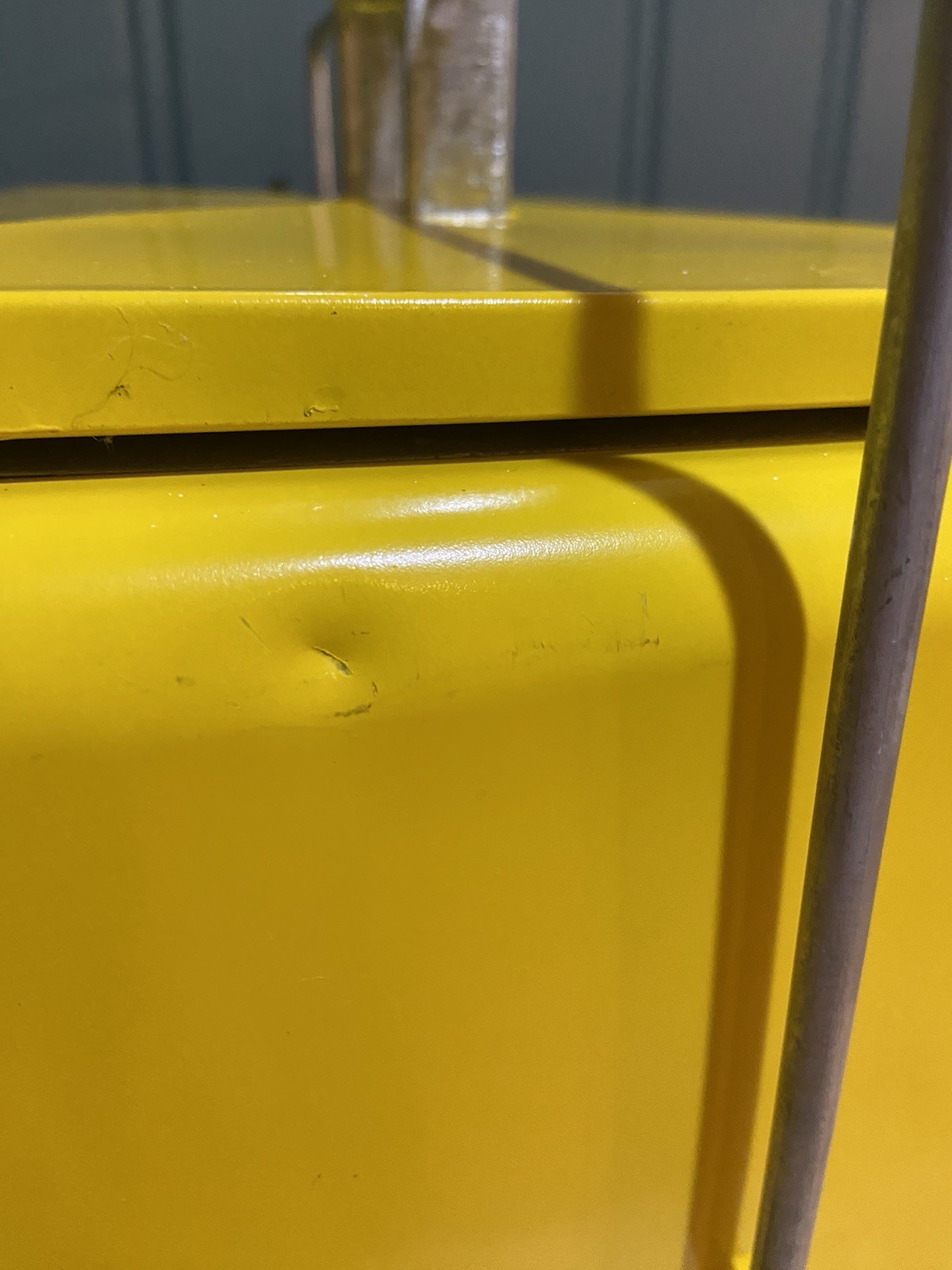 Topo Chico Cooler Metal Ice Chest Box Yellow Hard Seltzer Spiked Water Sparkling