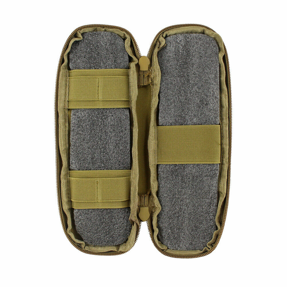 Tactical Molle Knife Sheath Bag Military Flashlight Holster Utility Tool Pouch