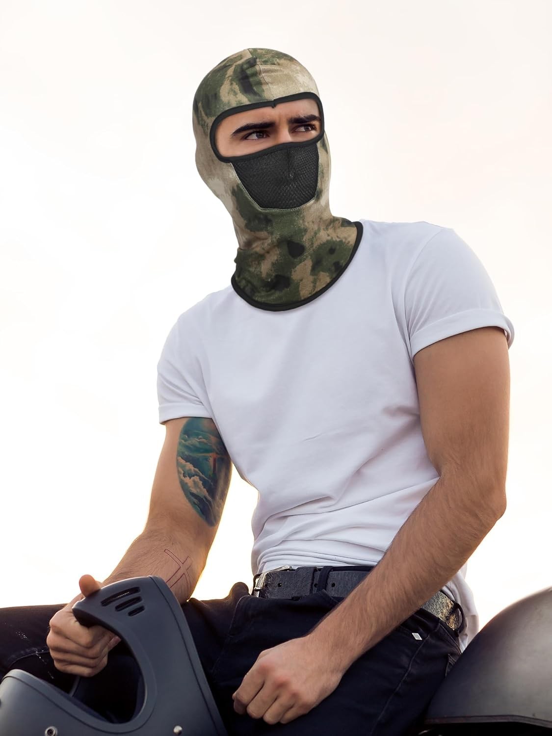 9 PCS Mascaras para el sol UV mascara Sun pasamontañas pasamontana cubre cara