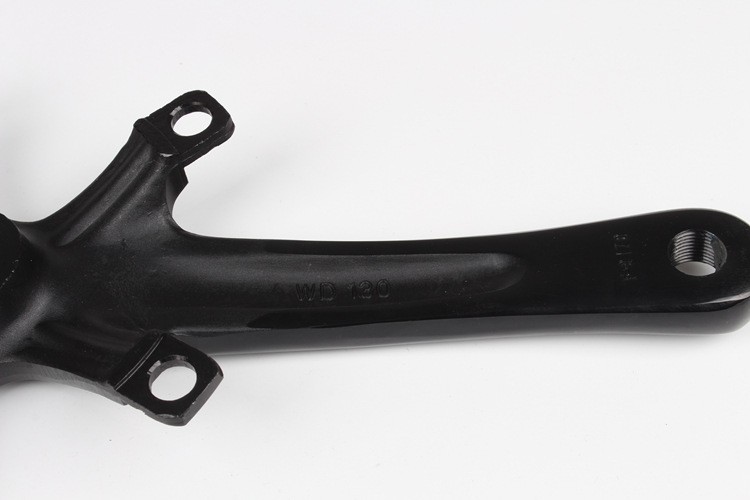 LITEPRO 170mm Crank arm 130BCD Road Folding Bike Crankset Square Hole Black