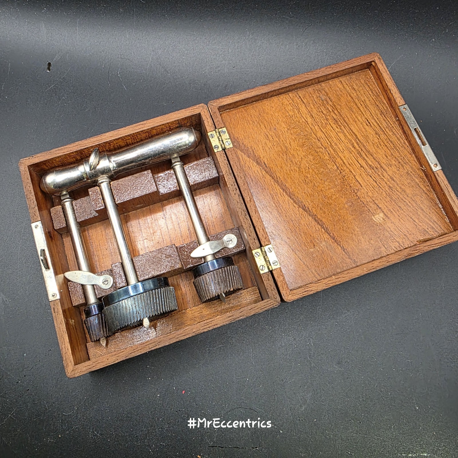 Antique medical Tool surgical trepanation  cranial drill Labotomy Oddities