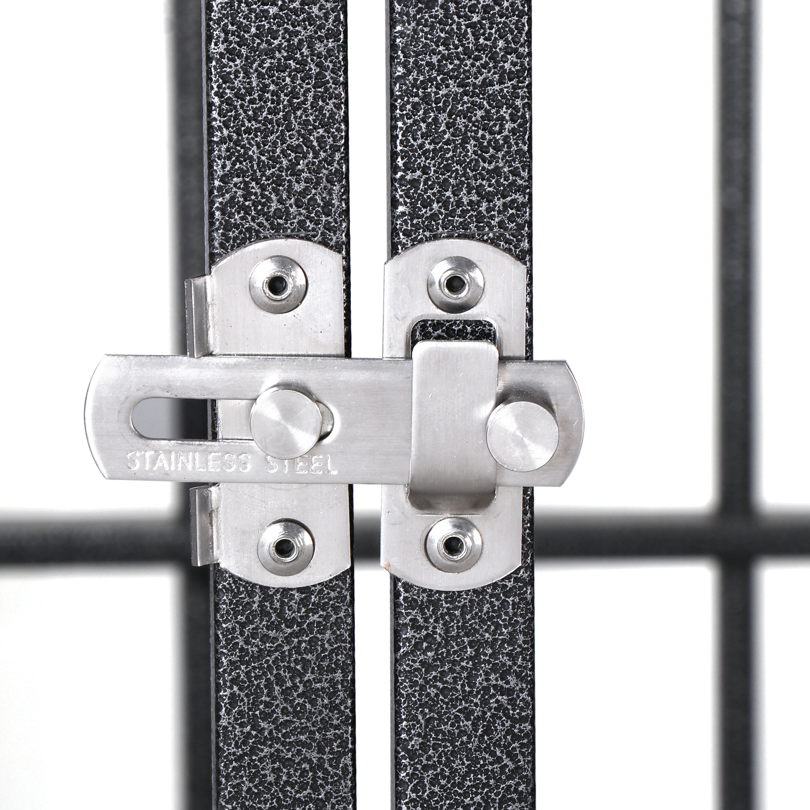 Heavy Duty Large Dog Cage with 0.5 Inch Diameter Steel Tubes For Large Dogs