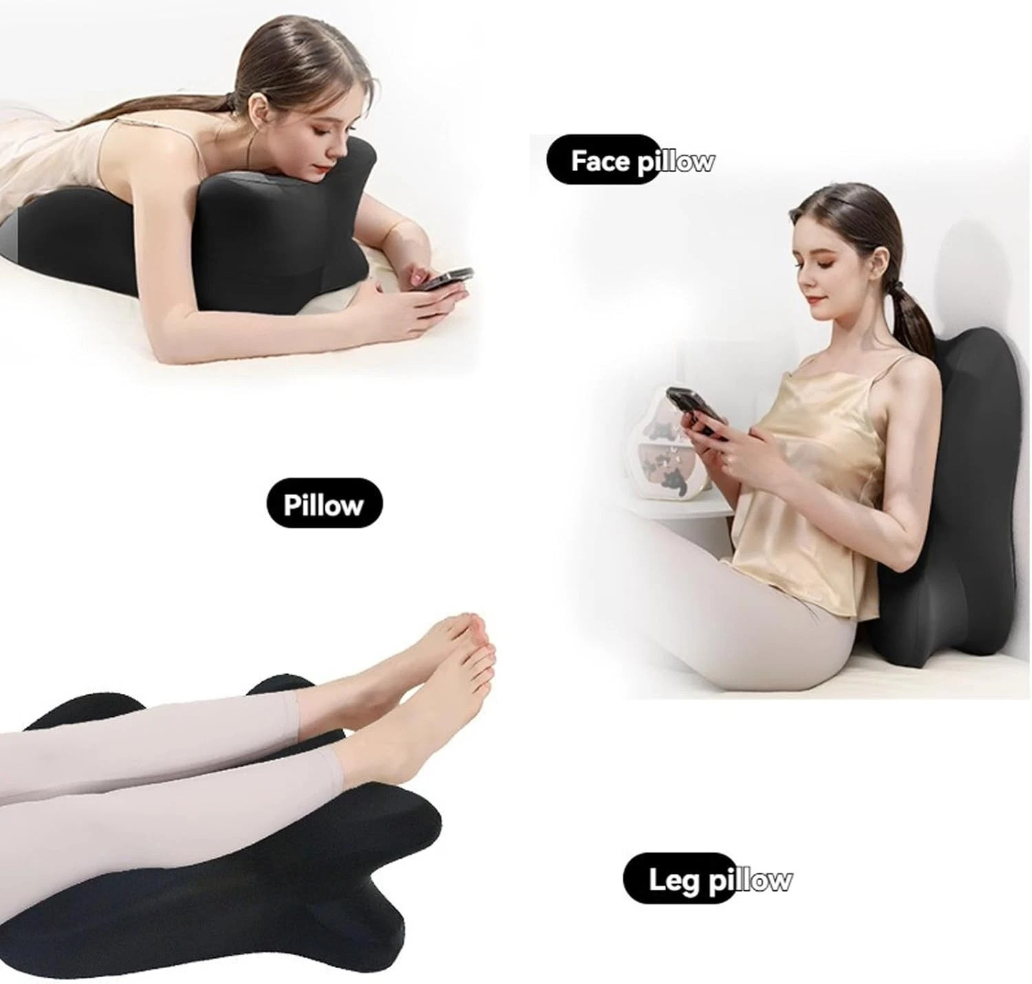 Sweet Spot Pillow Chiro Monk Pillows for Couples Ergonomic Memory Foam 27° Angle