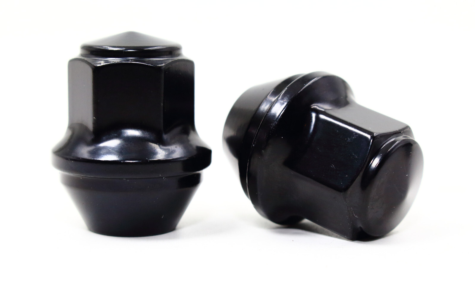 Set 20 14x1.5 Black Factory Style Lug Nuts ACPZ1012M ACPZ1012D Ford Edge Mustang