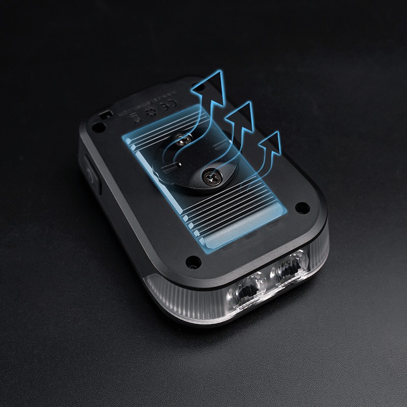 RAVEMEN FR500 Bike Head Light For Garmin Wahoo GPS Bicycle Front Lamp With AGM03