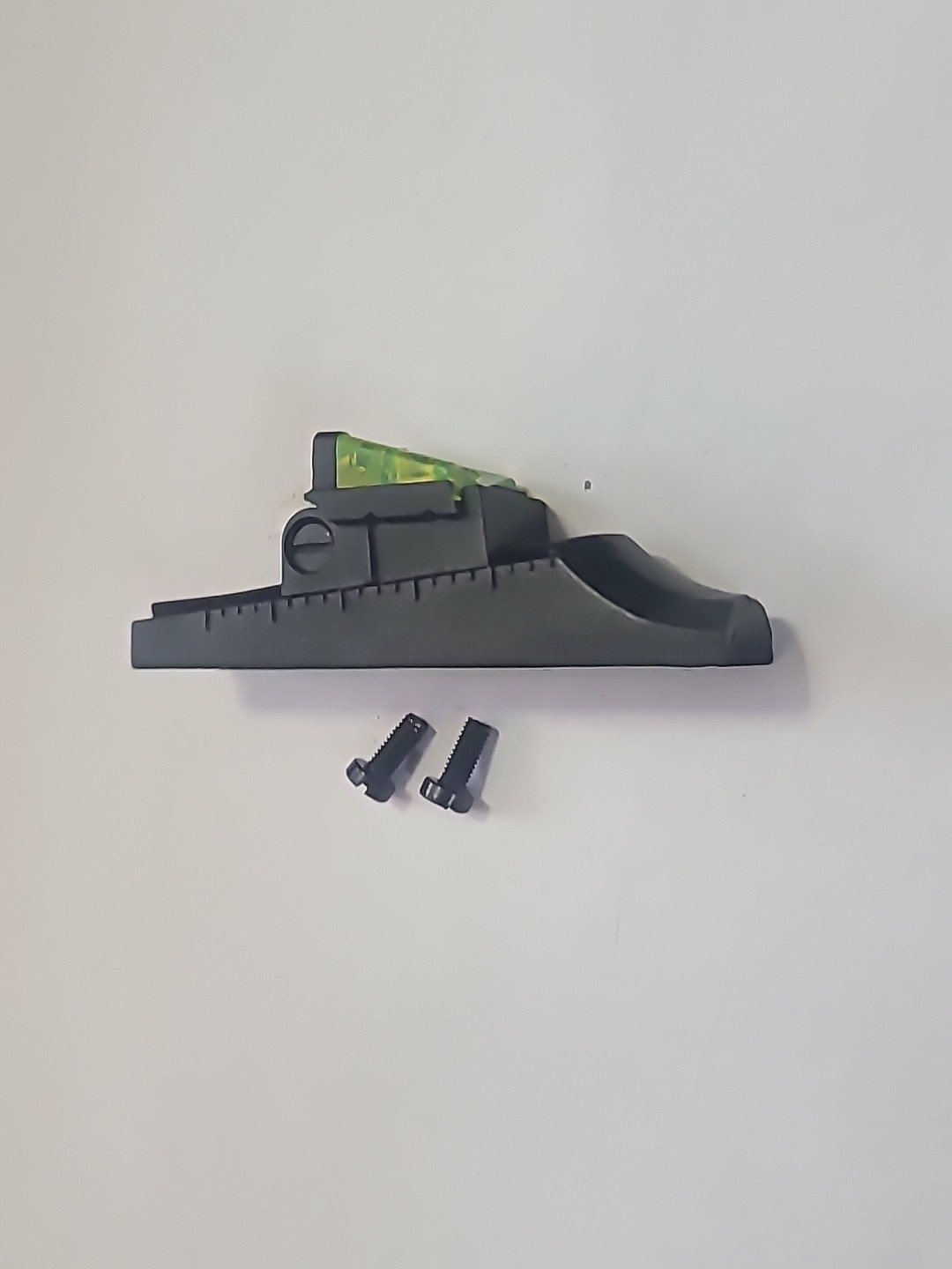 TRADITIONS E-BOLT .50 CAL MUZZLELOADER Rear Sight GREEN FIBER OPTIC W Screws