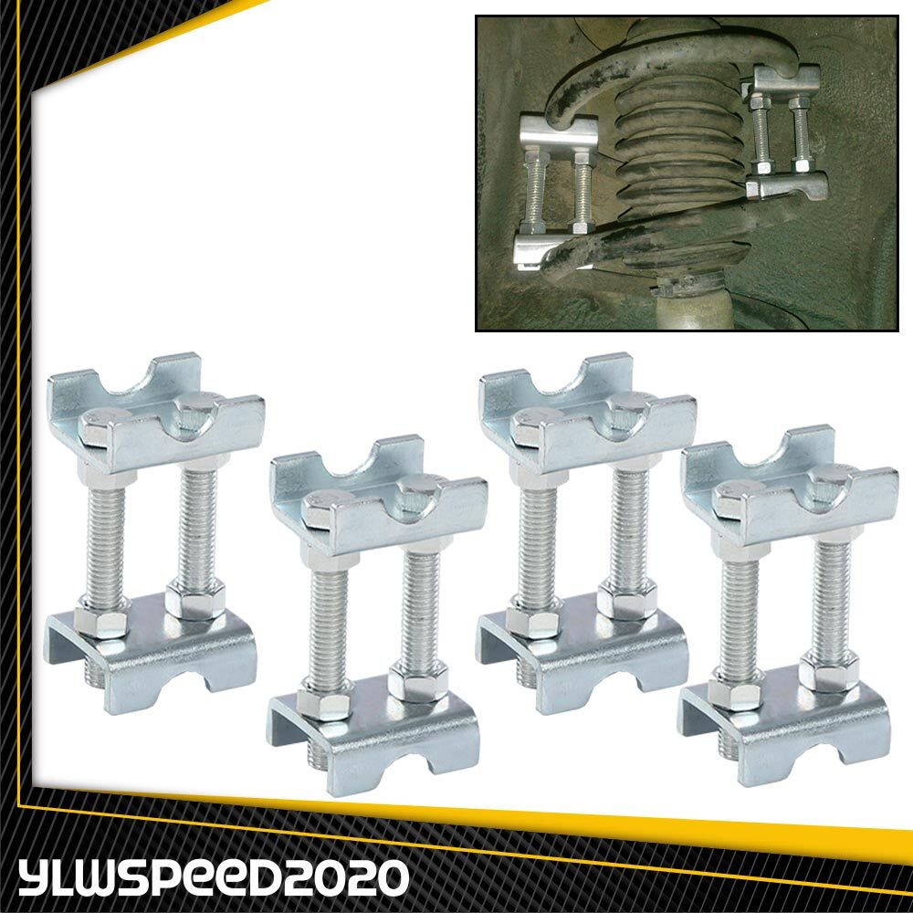Spring Spacer Coil Spring Compressor 2 Way Adjustable Lift or Lower 4PCS/Set New
