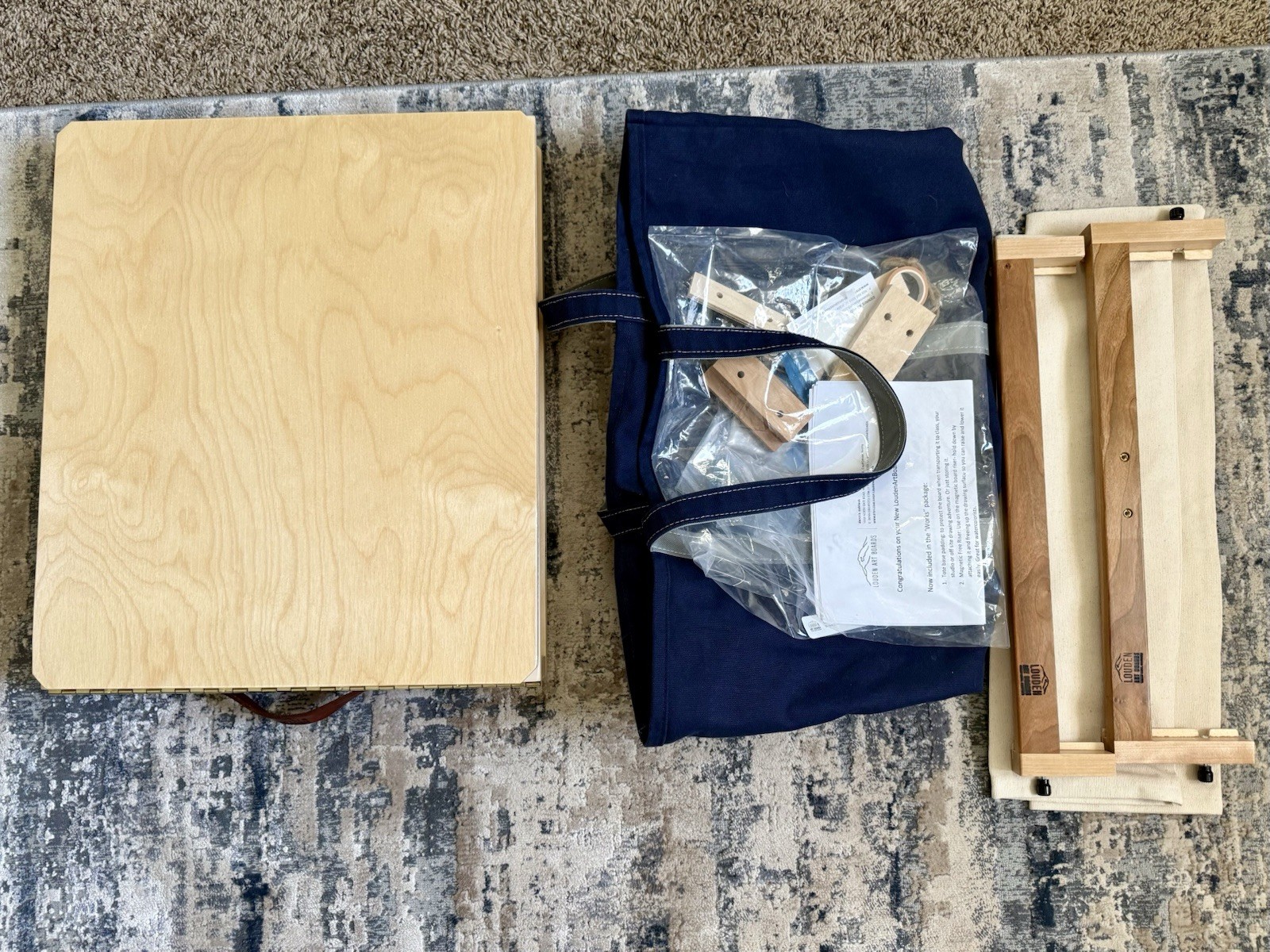 Handmade Artist Easel Louden Art Board