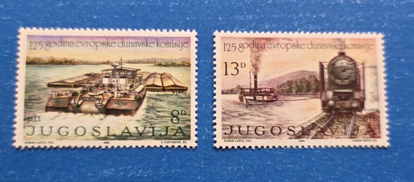 Yugoslavia Stamps, Scott 1548-1549 Complete Set MNH