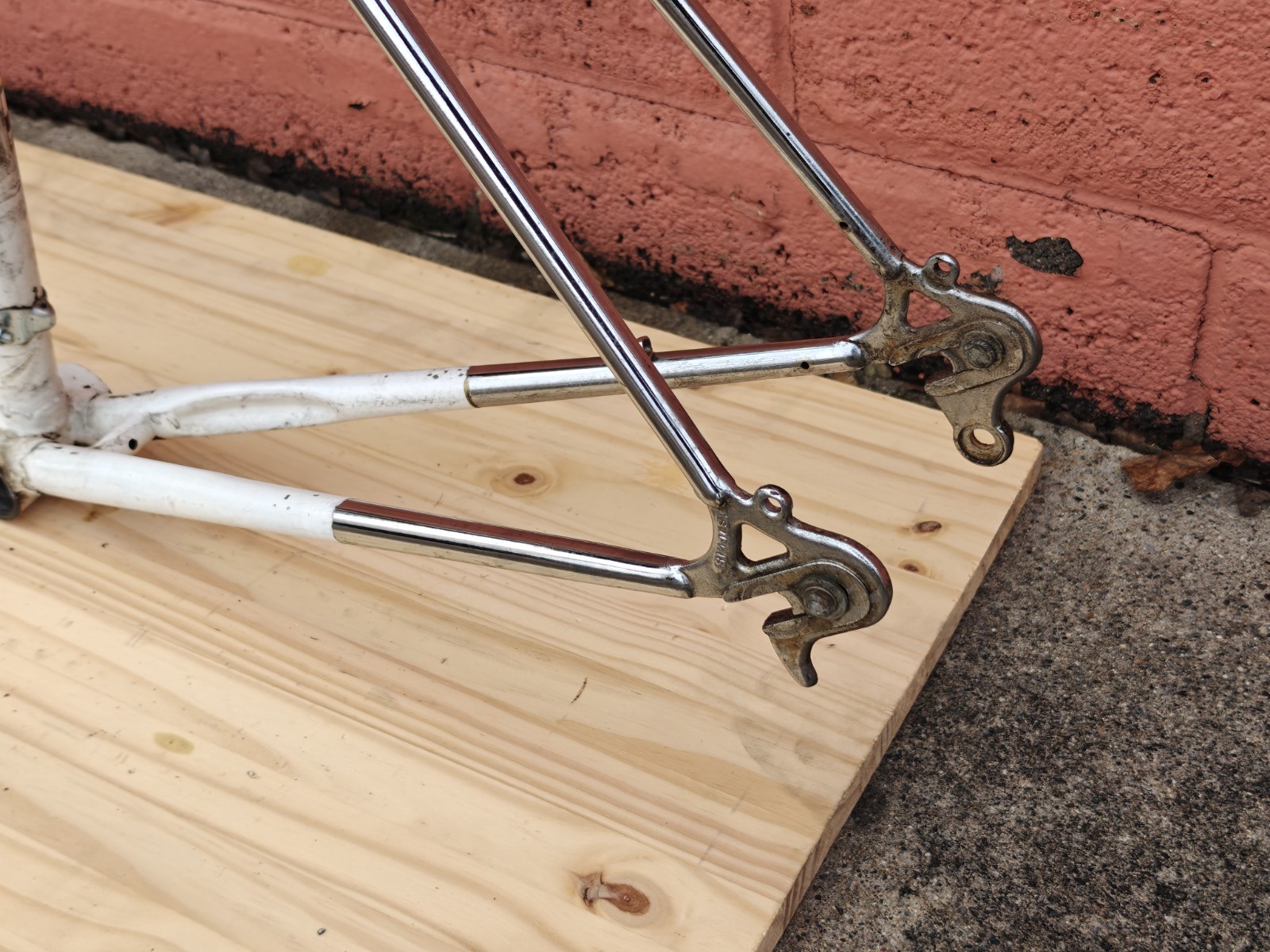 Peugeot PX-10 Vintage Bicycle Frame / Partial Bicycle 54/55cm