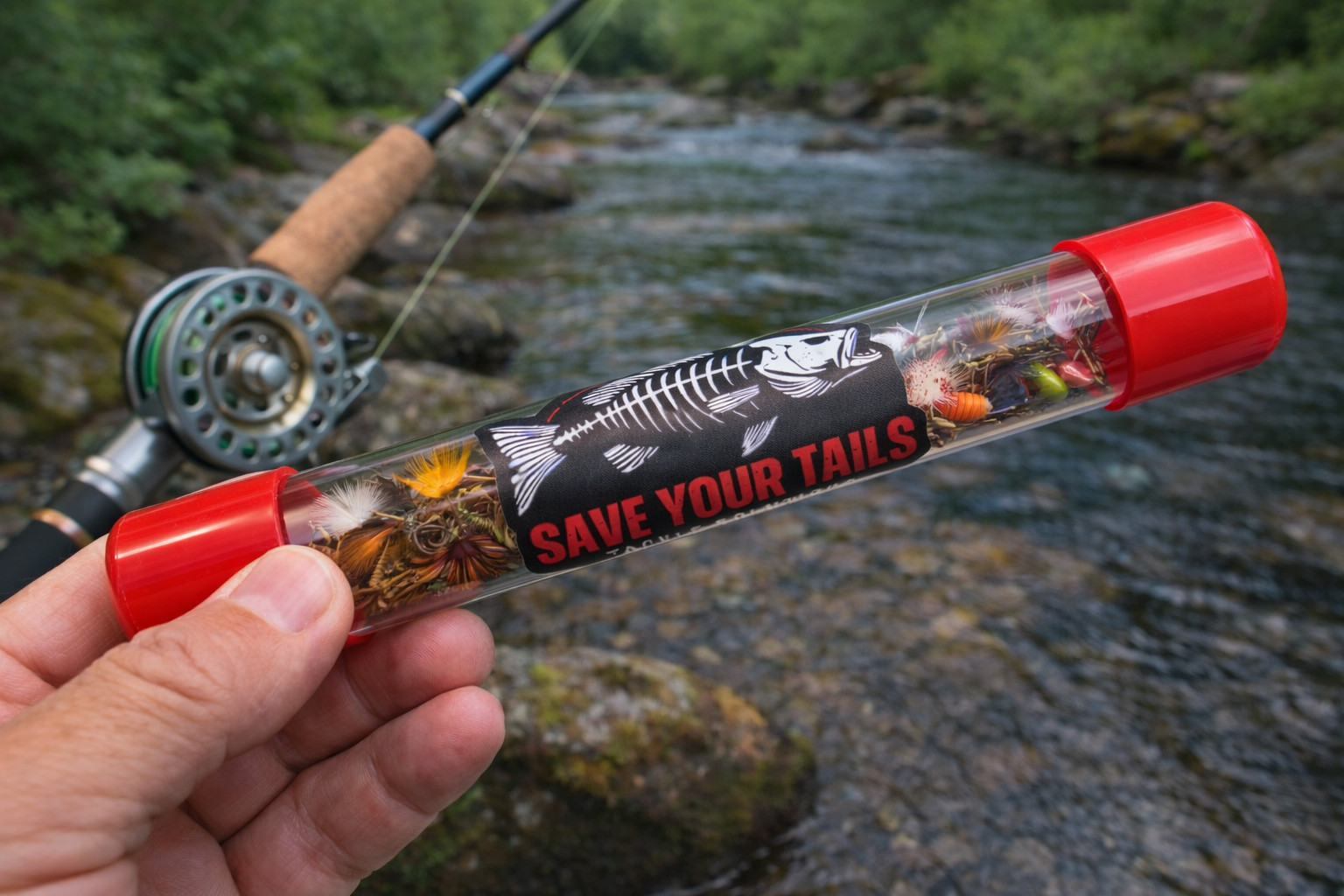 3/4" x 6" Finesse Series Tackle Tube™ 3-pack. Easy Terminal Tackle Storage