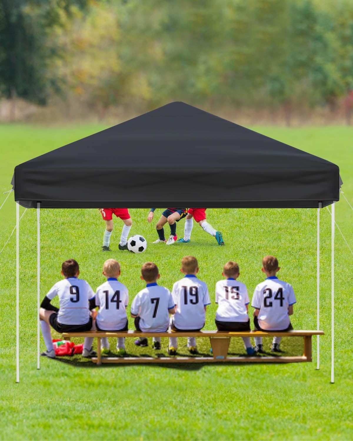 10x10' Commercial Pop UP Canopy Party Tent Folding Waterproof Gazebo Heavy Duty