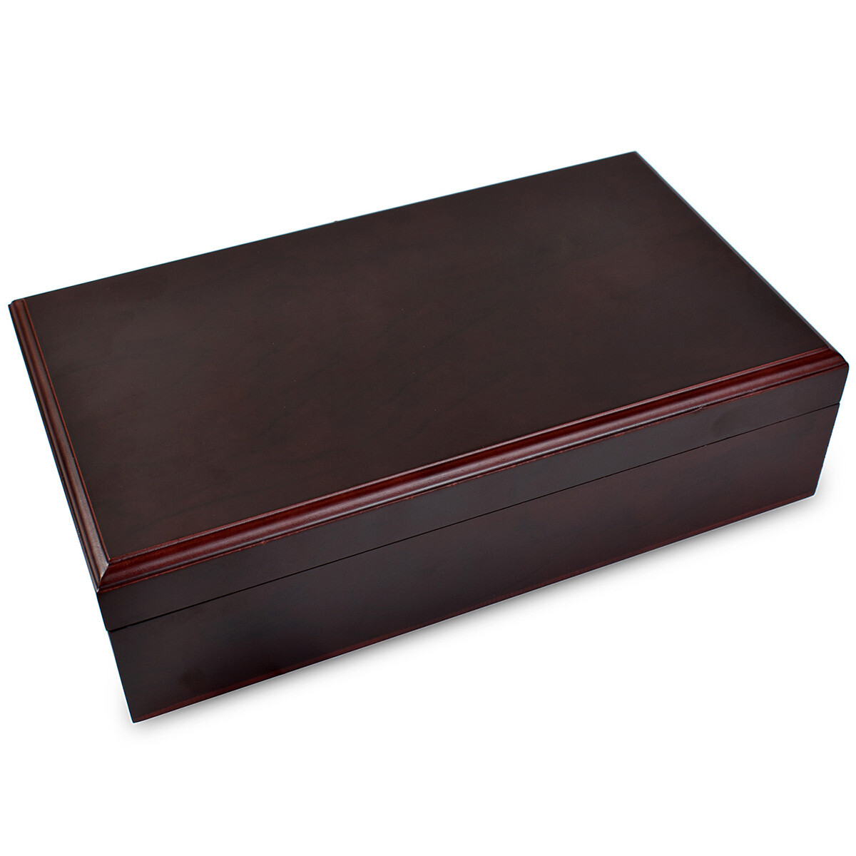 50 Pcs 46Mm Coin Capsule Case Gasket Holder Wooden Portable Storage Box Case