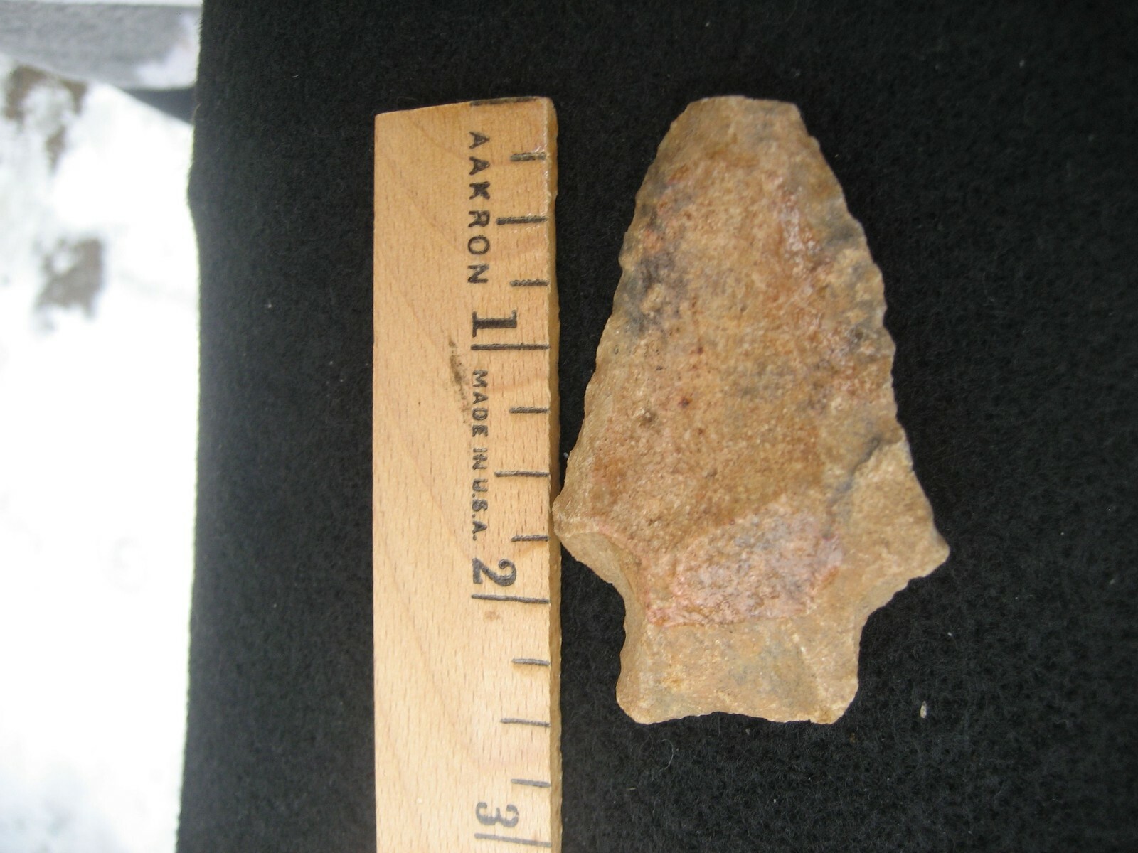 Native American Arrowhead (2 1/4") North Carolina W/COA