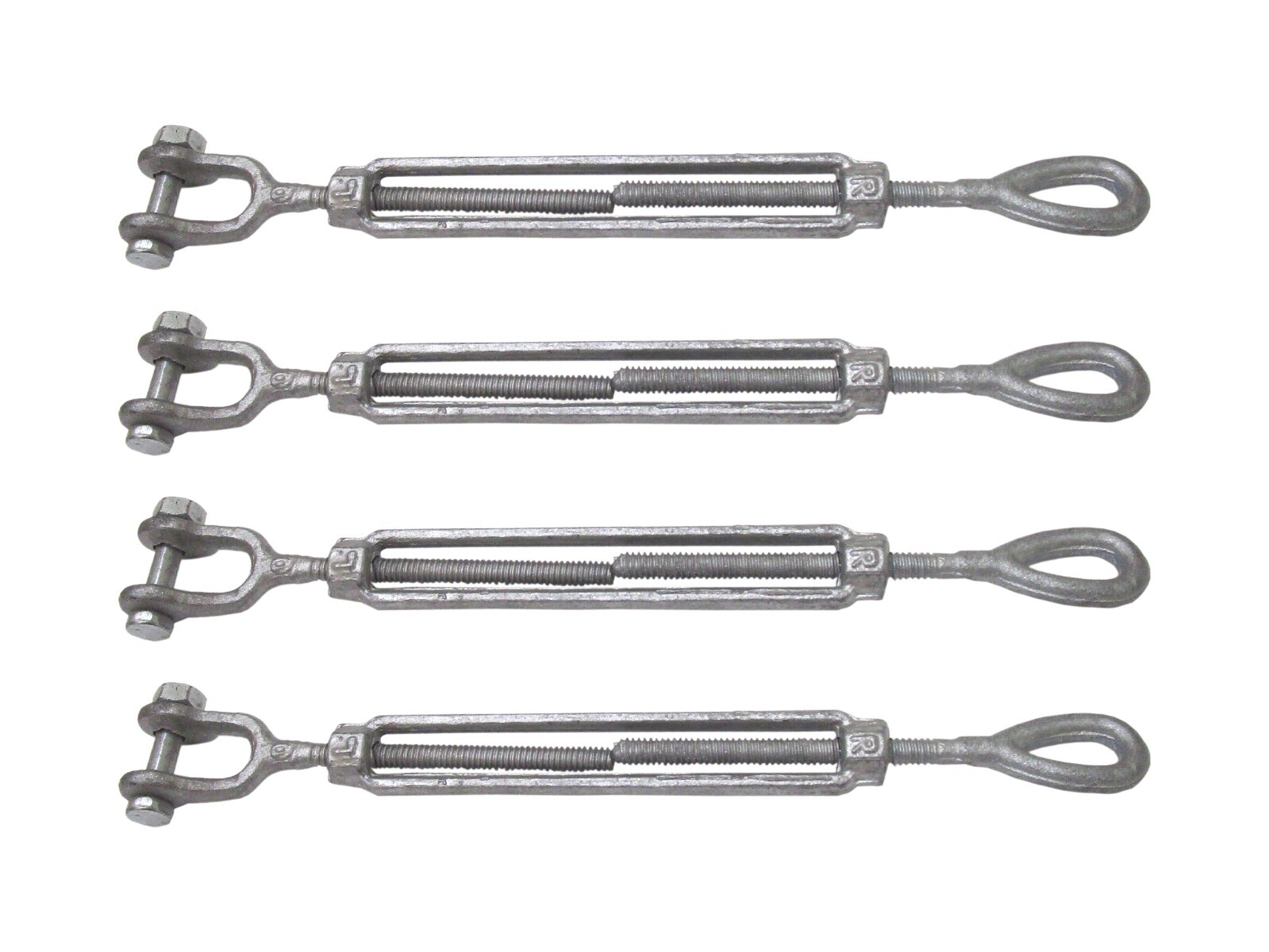 Drop Forged Turnbuckle Galvanized Eye Eye, Hook Eye, Jaw Eye, Hook Hook, Jaw Jaw