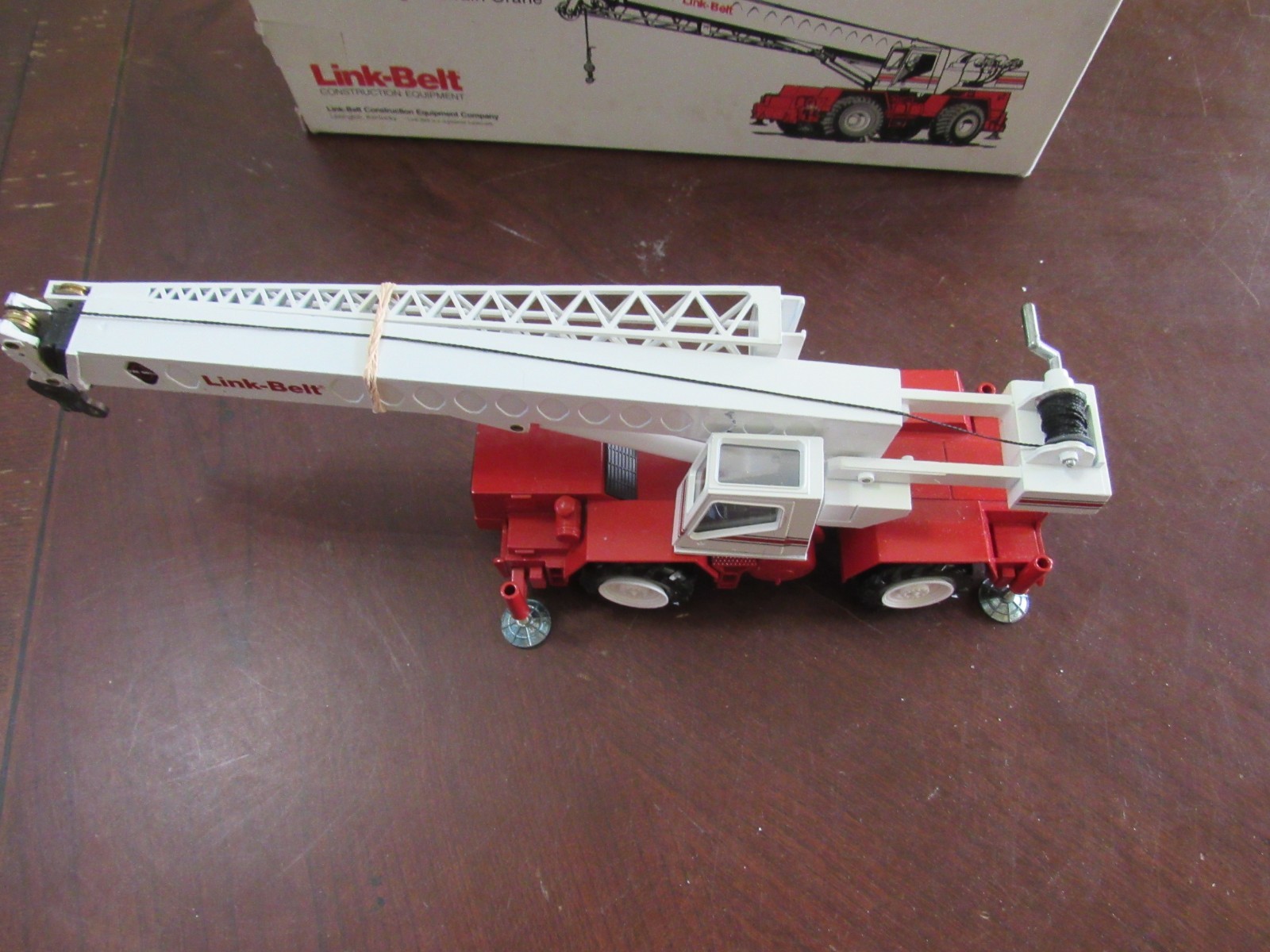 NZG 1/50 LINK-BELT HSP-8060 HYDRAULIC ROUGH TERRAIN CRANE - MIB