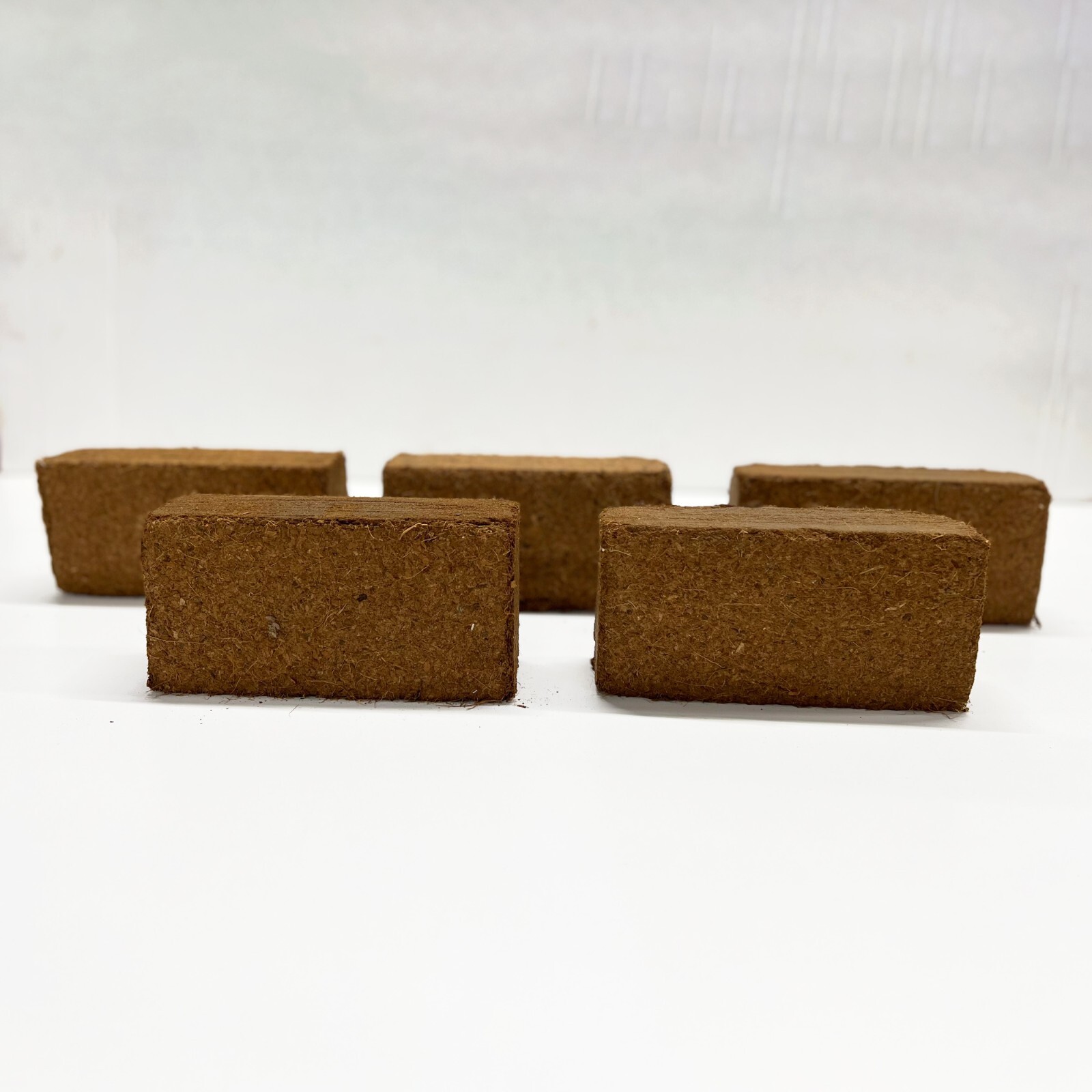 5 Bricks, Best Coco Peat-Premium Coir Pith, 650g/1.4 Lbs, Lowest EC & Ph Value